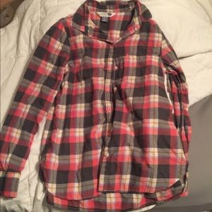 Pink and Grey Flannel